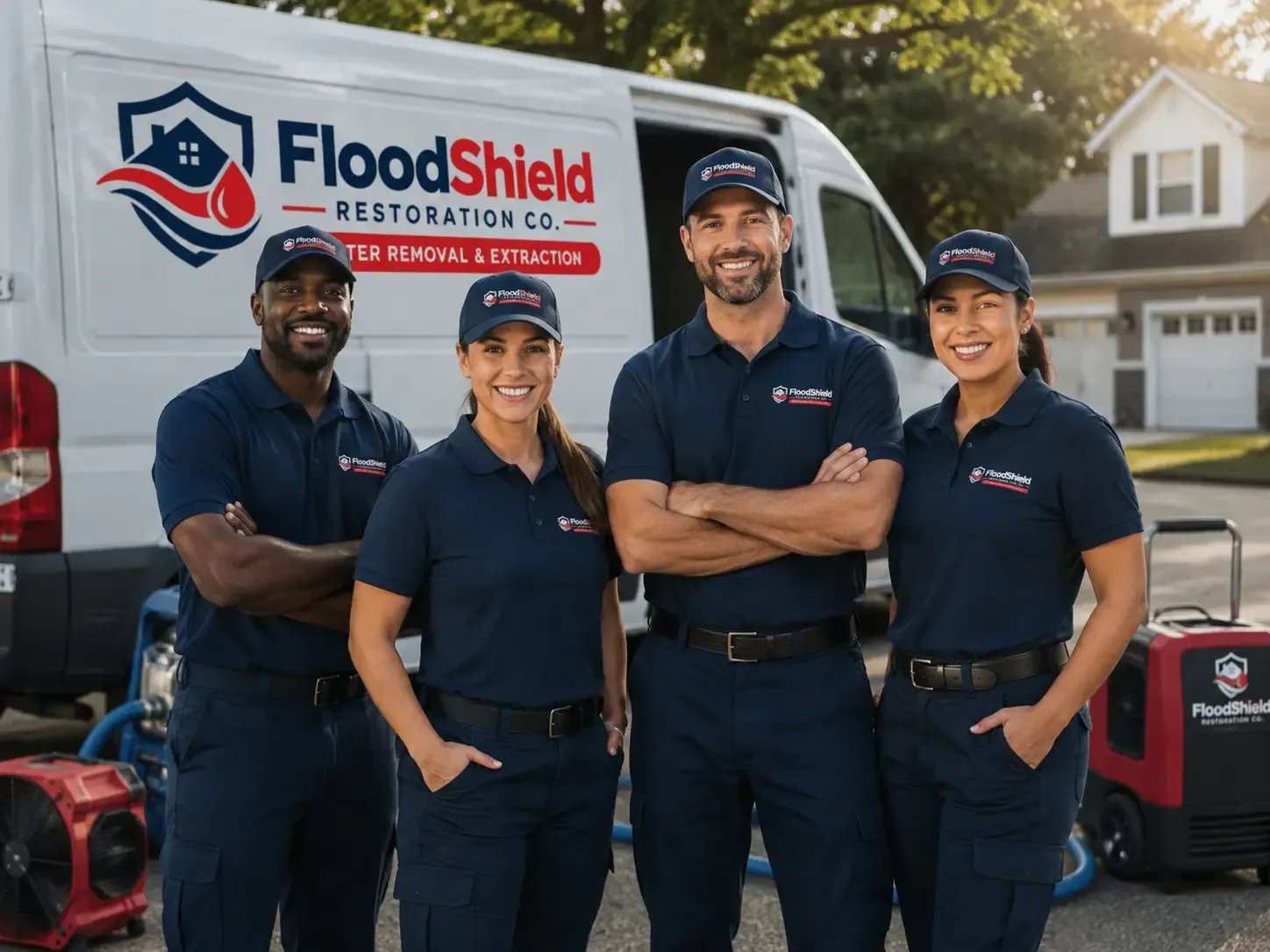 Flood Damage Restoration company in Red Rock, TX