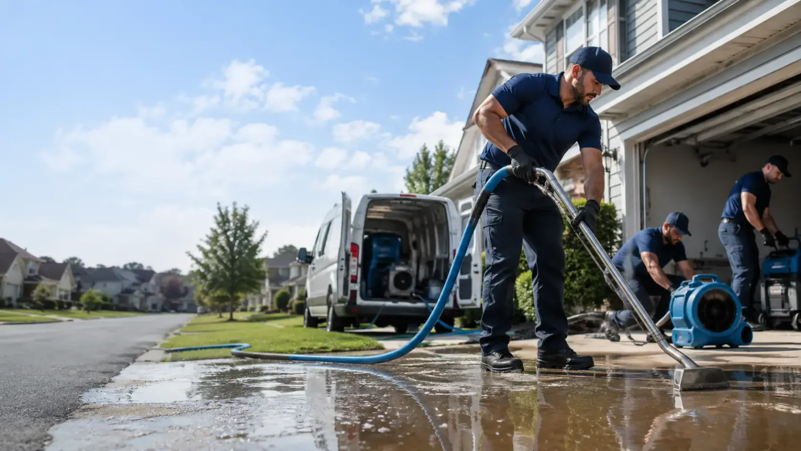 Flood Damage Restoration in Red Rock, TX
